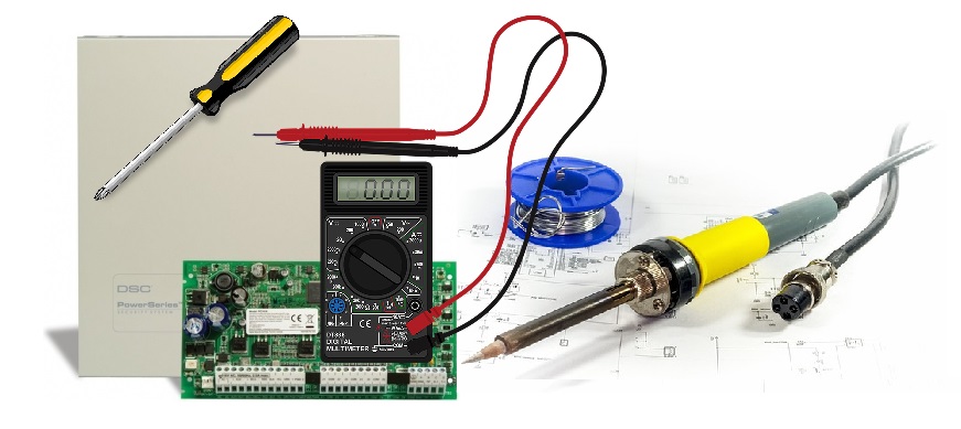 DSC wireless vezeték nélküli rendszer
